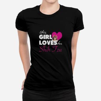 Dieses Mädchen Liebt Ihr Shih Tzu 04Juli Frauen T-Shirt - Seseable