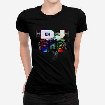 Dj Music Lover Music Player Sound Cool Funny Ladies Tee - Seseable
