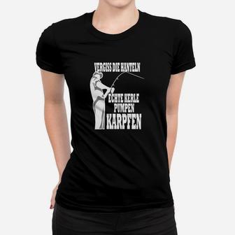 Echte Kerle Pumpen Karpfen Frauen T-Shirt - Seseable