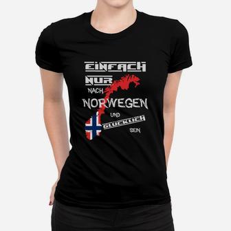 Einfach Nur Nach Norwegen Frauen T-Shirt - Seseable