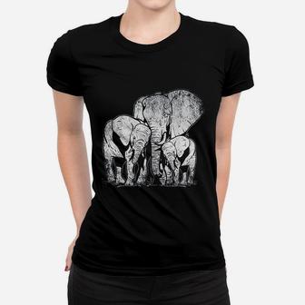 Elephant Family Elephant Ladies Tee - Seseable