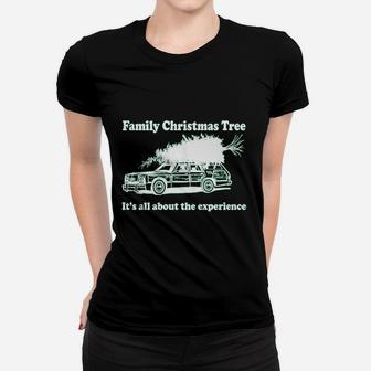 Family Christmas Tree Funny Classic Holiday Moment Ladies Tee - Seseable