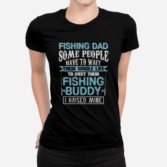 Fishing - Fishing Dad Fishing Ladies Tee - Seseable
