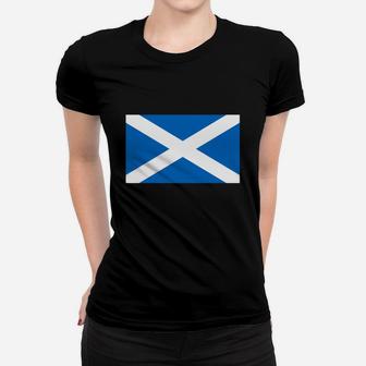 Flag Of Scotland Ladies Tee - Seseable