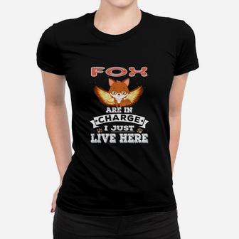 Fox Lover,fox Animals,fox Pets,fox Hoodie,fox Coupon Ladies Tee - Seseable