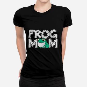 Frog Mom Mommy Mother Day Gift Frog Ladies Tee - Seseable