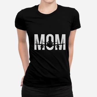 Funny Airplane Pilot Mom Aviation Lover Gift Ladies Tee - Seseable