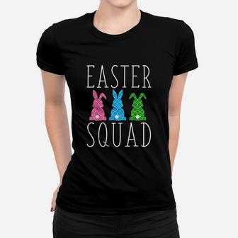 Funny Egg Hunting Family Matching Set Easter Squad Ladies Tee - Seseable