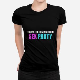 Funny Gender Reveal For Mom Or Dad Gender Reveal Party Ladies Tee - Seseable