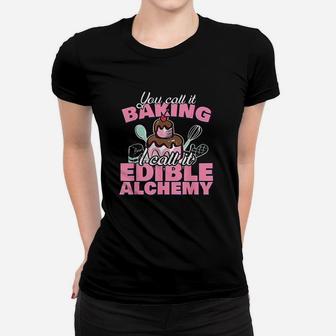 Funny I Love Baking Bread Pastry Cake Baker Ladies Tee - Seseable