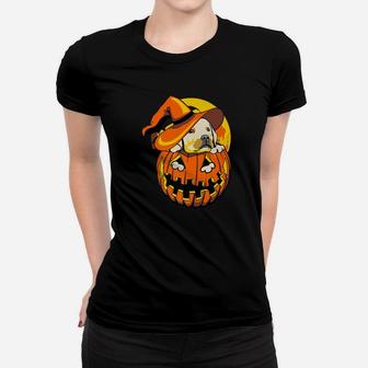 Funny Labrador Retriever Dog Halloween Ladies Tee - Seseable