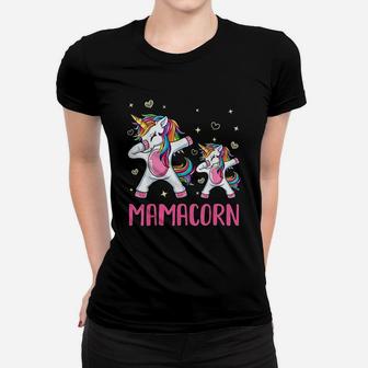 Funny Mamacorn Unicorn Costume Mom Mother Day Ladies Tee - Seseable