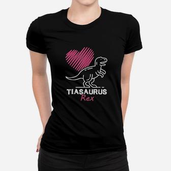 Funny Spanish Mothers Day Auntie Gift Gift Tia Saurus Rex Ladies Tee - Seseable