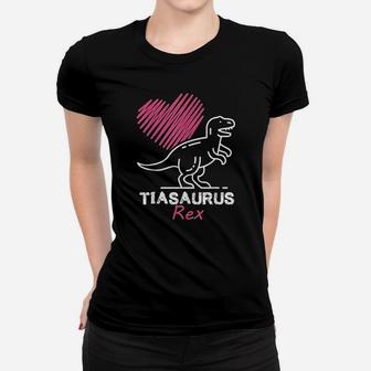 Funny Spanish Mothers Day Auntie Gift Tia Saurus Ladies Tee - Seseable