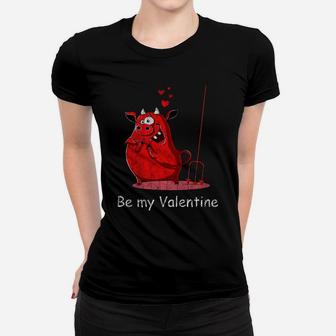 Funny Valentines Day Gifts Be My Valentine Vintage Ladies Tee - Seseable