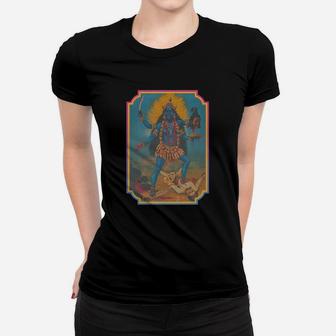 Fury Of The Warrior Goddess Kali Sweatshirt Women T-shirt - Seseable