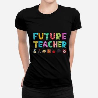 Future Teacher Kids Career ideas Ladies Tee - Seseable
