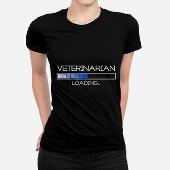 Future Veterinarian Loading Vet Pet Graduation Gift Women T-shirt - Seseable