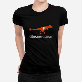 Gingersaurus St Patricks Day Mens Womens Kids Shirts Women T-shirt - Seseable
