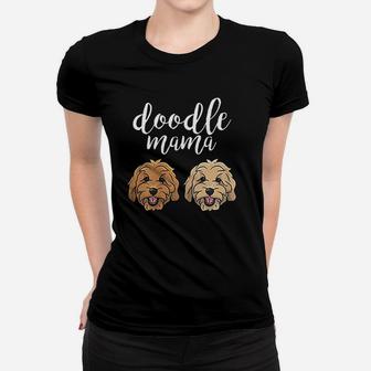 Goldendoodle Mama Cute Golden Doodle Dog Mom Ladies Tee - Seseable