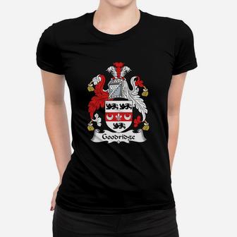 Goodridge Family Crest / Coat Of Arms British Family Crests Ladies Tee - Seseable