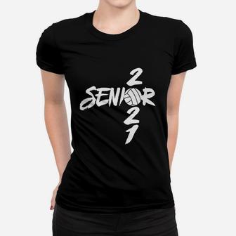 Graduating Class Of 2021 Senior Volleyball Team Player Women T-shirt - Seseable