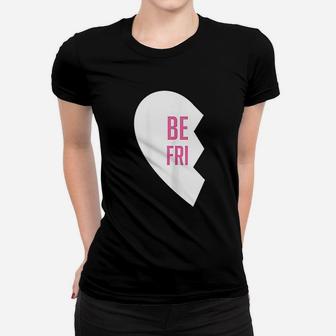 Hearts Best Friend Matching Bff Outfits, best friend gifts Ladies Tee - Seseable