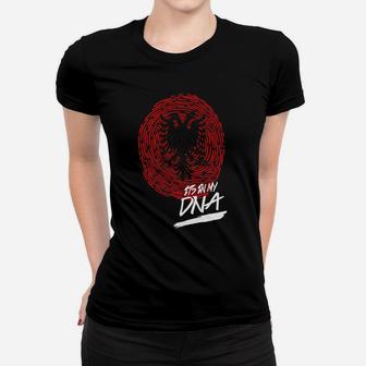 It Is In My Dna Albania Baby Proud Country Flag Ladies Tee - Seseable