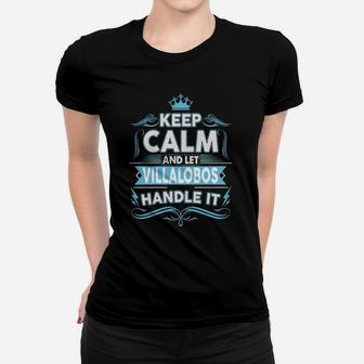 Keep Calm Villalobos, Villalobos Tshirt Ladies Tee - Seseable