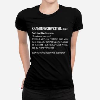 Krangeschwester Wörterbuch Nur Online- Frauen T-Shirt - Seseable