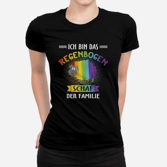 Lgbt Gaypride Ich Bin Das Regenbogen Schaf Der Familie Frauen T-Shirt - Seseable
