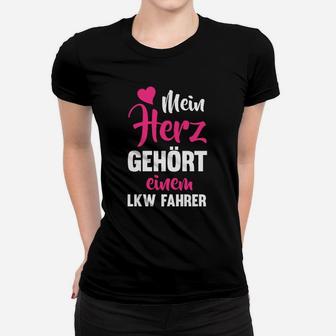 Lkw Fahrer Herz Gehört Nur Online Frauen T-Shirt - Seseable