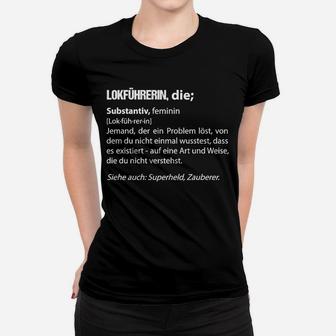Lokführrerin Wörterbuch Hier Bestelles Frauen T-Shirt - Seseable