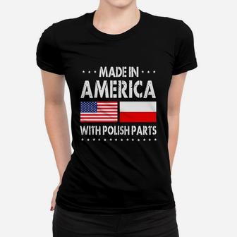 Made In America With Polish Parts For Men Women Ladies Tee - Seseable