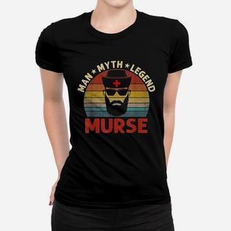 Male Nurse Funny Murse, funny nursing gifts Ladies Tee - Seseable