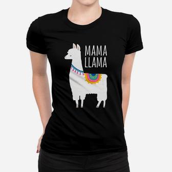 Mama Llama Gifts For Mom Ladies Tee - Seseable