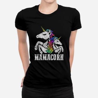 Mamacorn Unicorn Mothers Day Gift Ladies Tee - Seseable