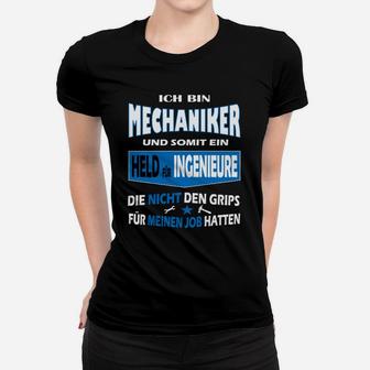 Mechaniker Für Ingenieure Gehalten Frauen T-Shirt - Seseable