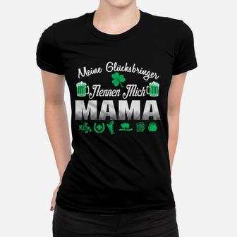 Mein Glucksbringer Nennen Mich Mama Frauen T-Shirt - Seseable