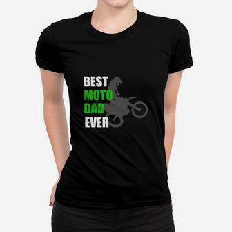 Mens Best Moto Dad Ever Shirt - Vintage Motocross Shirts Ladies Tee - Seseable