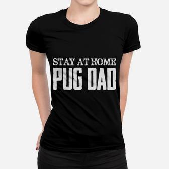 Mens Doge Lover Dog Lover Gifts Pug Daddy Pug Gifts Ladies Tee - Seseable