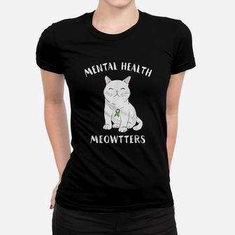 Mental Health Matters End The Stigma Funny Awareness Gift Ladies Tee - Seseable