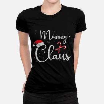 Mommy Claus Matching Family Christmas Gif Ladies Tee - Seseable