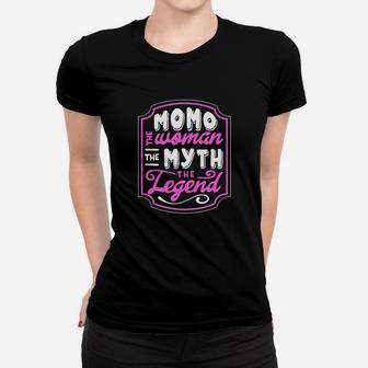Momo The Woman Myth Legend Mothers Day Gift Ideas Ladies Tee - Seseable