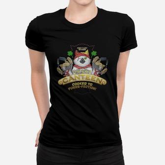 Monster Hunter Palico Cat Meowscular Chef Ladies Tee - Seseable