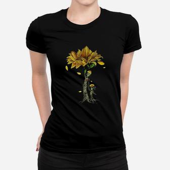 Mother Sunflower Daughter Sunflower Ladies Tee - Seseable