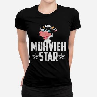 Muhviehstar Kuh Filmstar Khe Vieh Viehw Frauen T-Shirt - Seseable