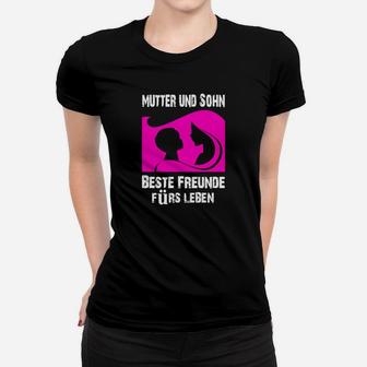 Mutter Sohn BFF fürs Leben Frauen Tshirt, Beste Freunde Familie Tee - Seseable