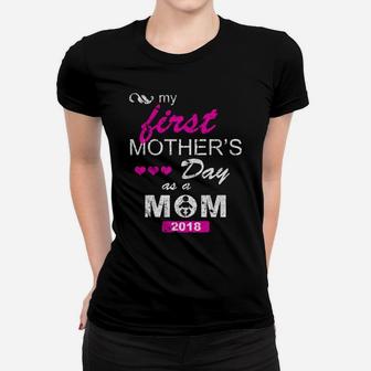 My First Mothers Day 2022 Gift For New Moms Ladies Tee - Seseable