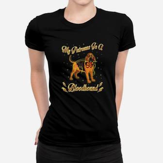 My Patronus Is A Bloodhound Harry Dog Potter Shirt Dad Mom Ladies Tee - Seseable